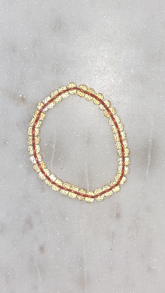 Faceted Citrine Bracelet