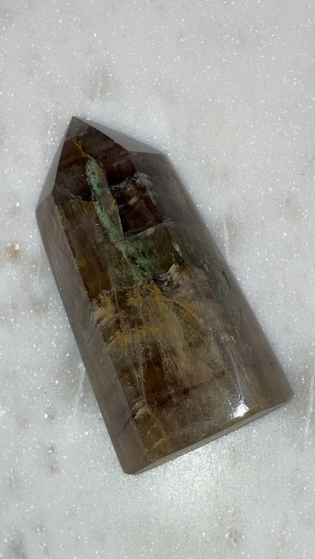 Purple Fluorite Chunky Point