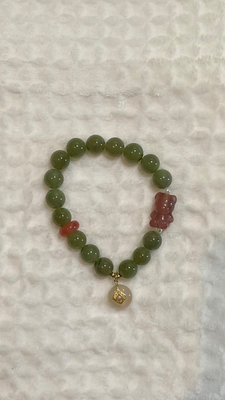 Jade Charm Bracelet