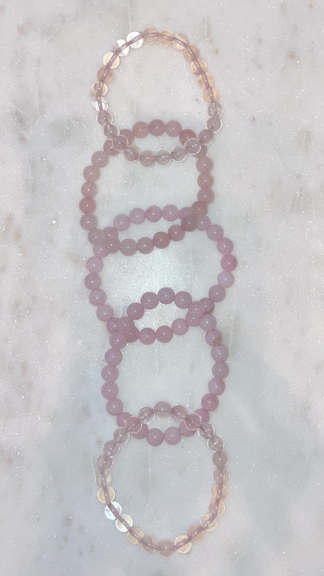 Rose Quartz Bracelets