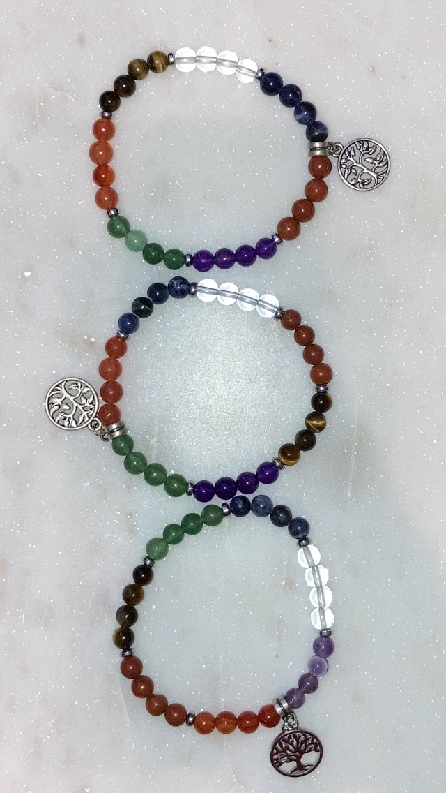 Chakra w/Tree of Life Charm