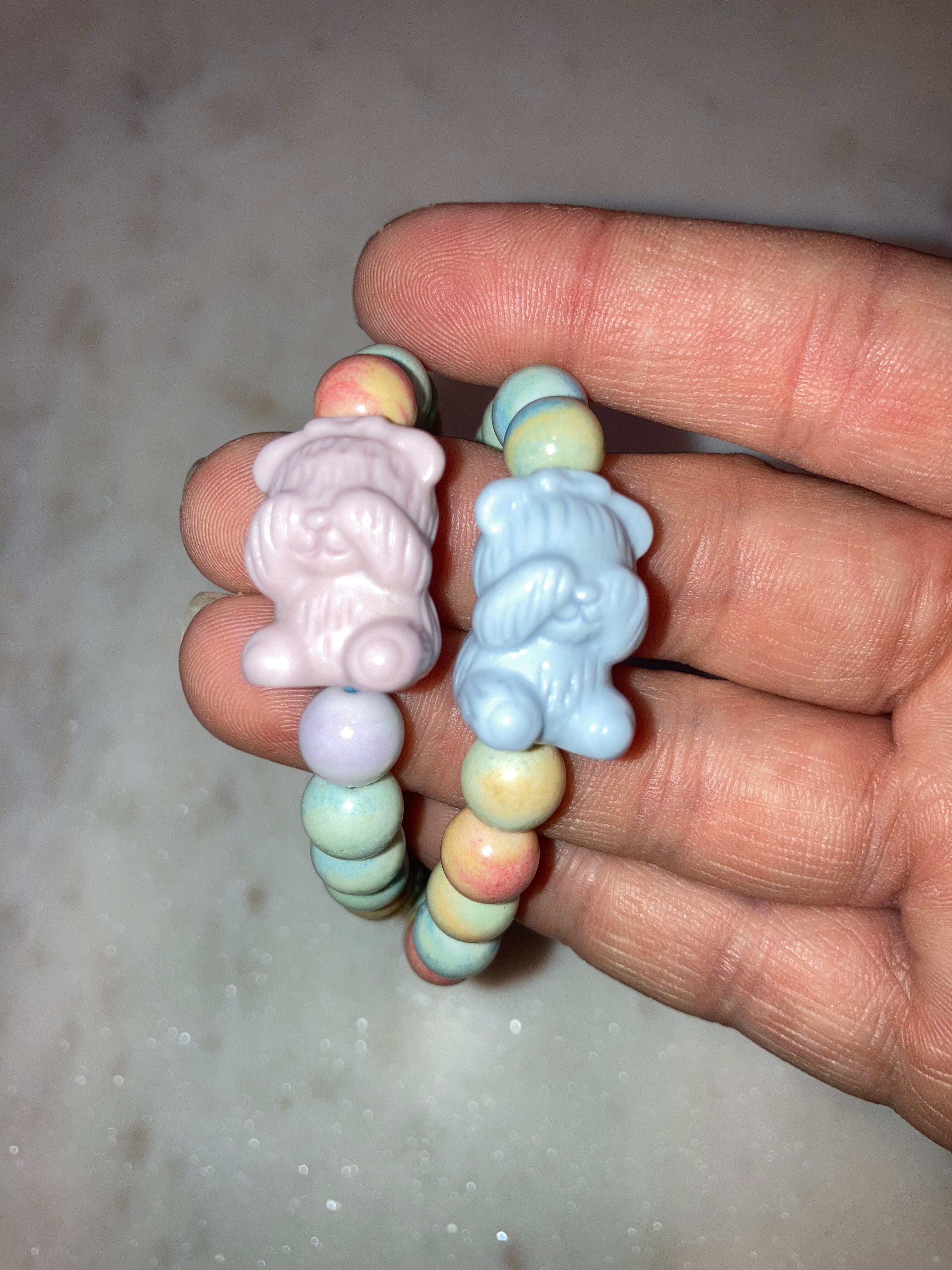 Rainbow Stone w/ Peek a boo bear