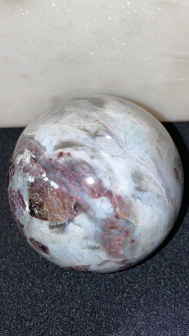 Pink Tourmaline Sphere