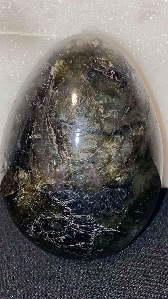 Large Labradorite Egg