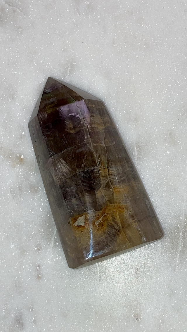 Purple Fluorite Chunky Point