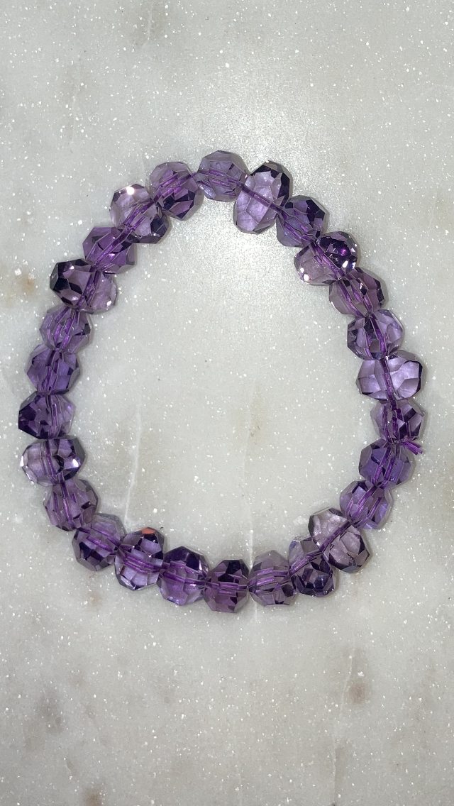 Faceted Freeform Ametrine Bracelet