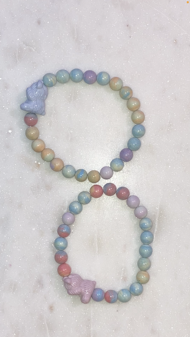 Rainbow Stone w/ Peek a boo bear