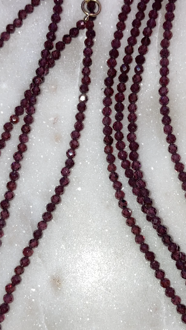 Garnet Necklace