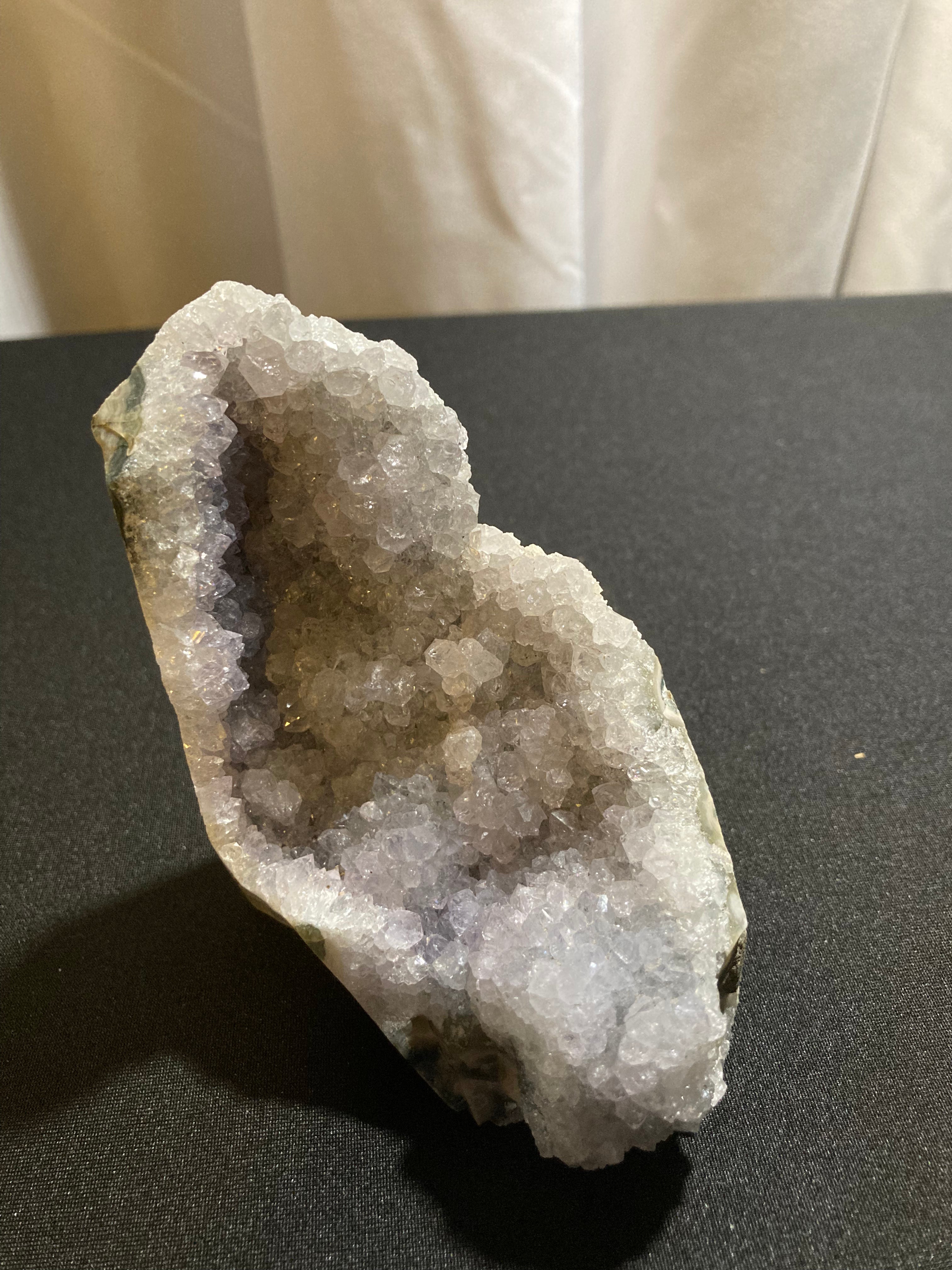 Lavender Gray Geode