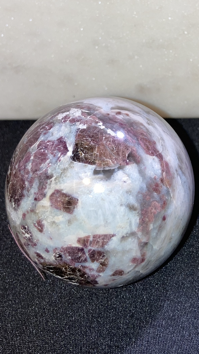 Pink Tourmaline Sphere