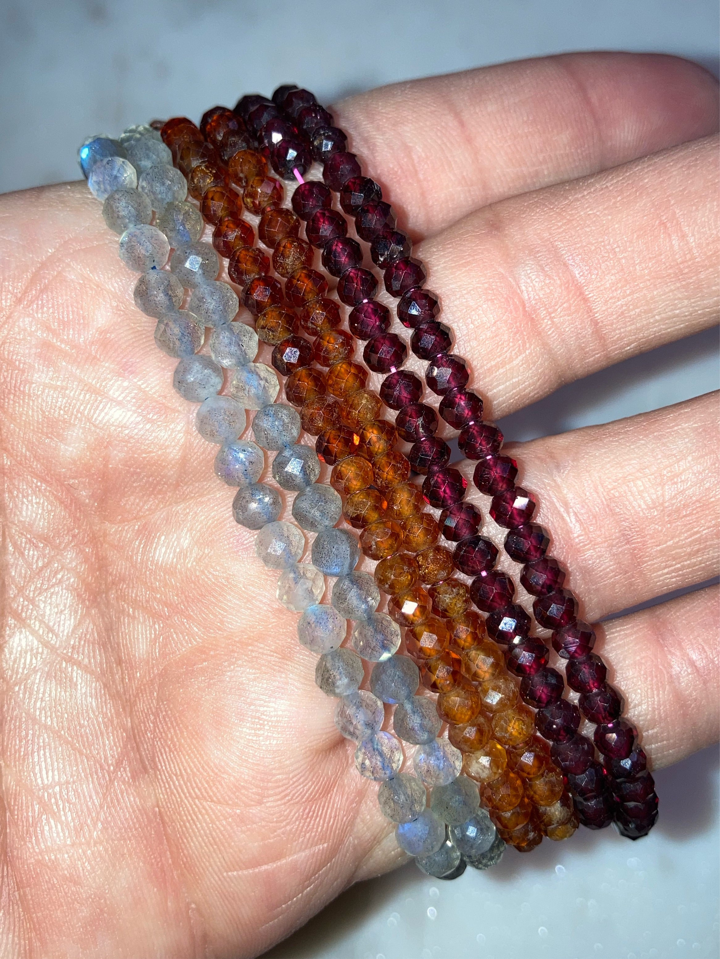 Faceted Bracelets