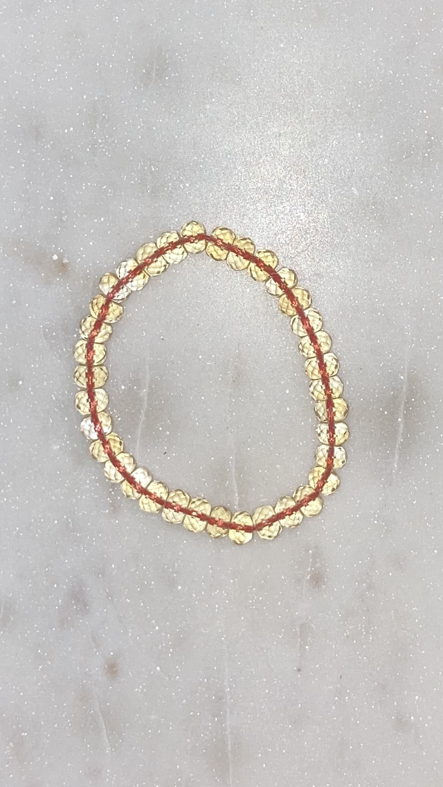 Faceted Citrine Bracelet