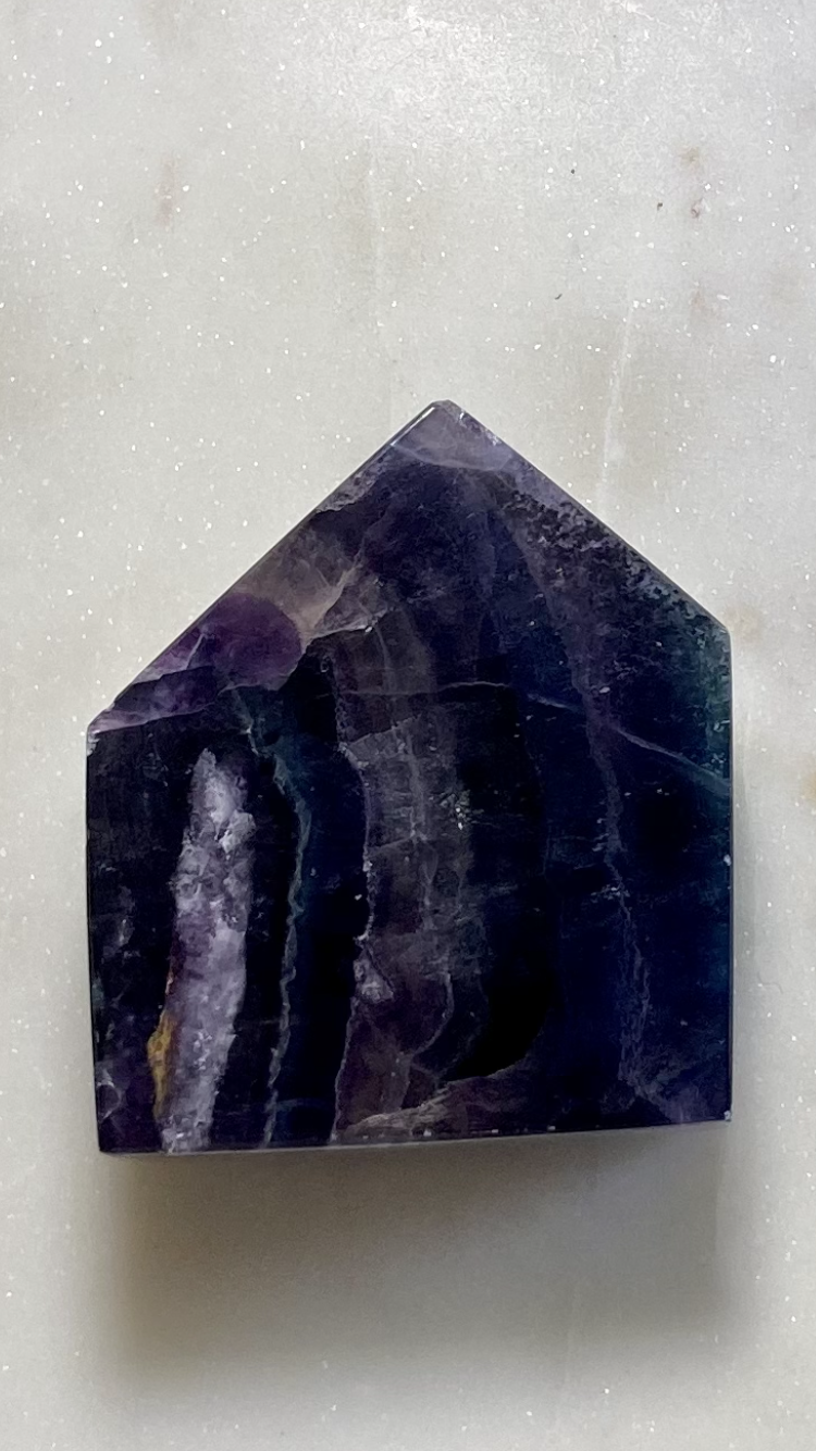 Purple Fluorite Freeform