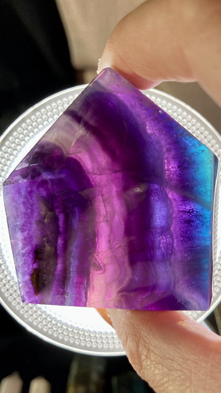 Purple Fluorite Freeform