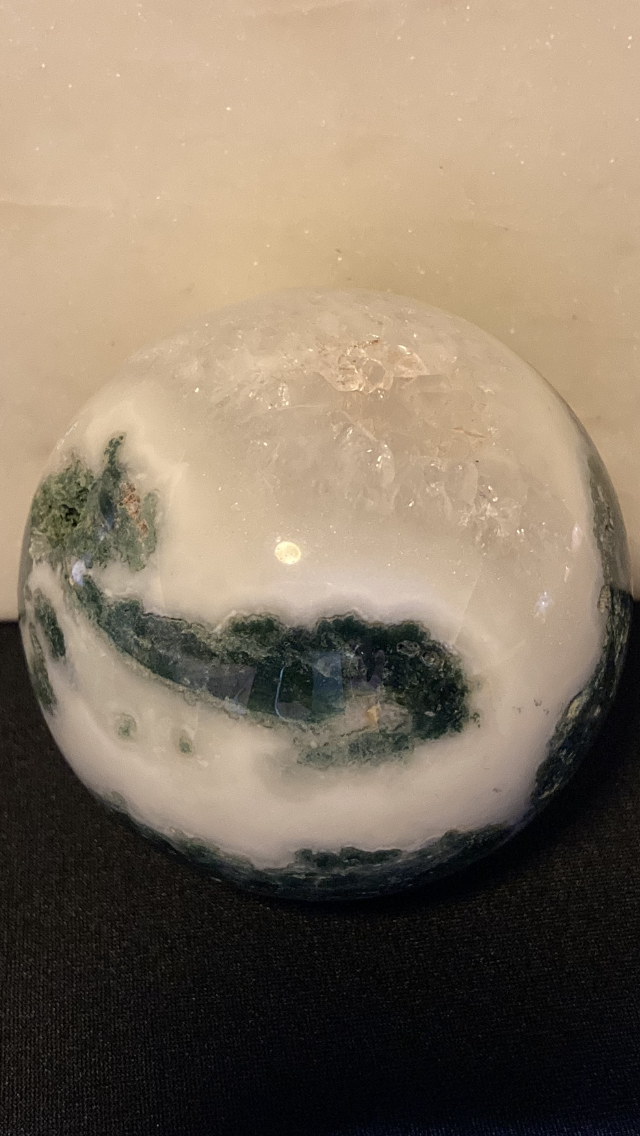 Moss Agate Sphere