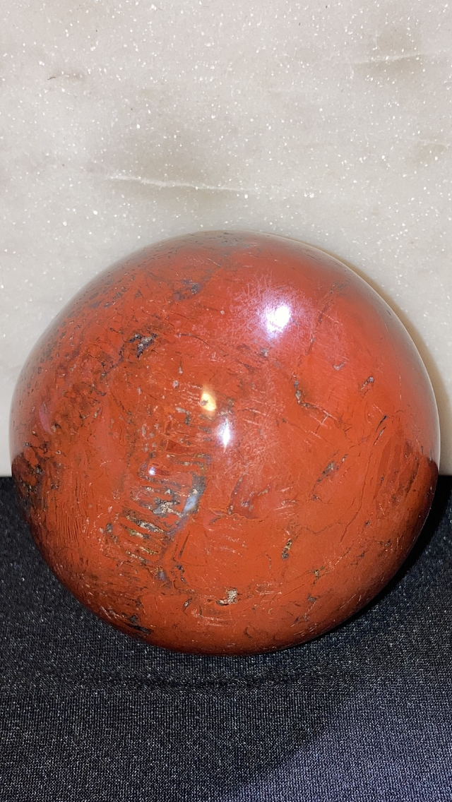 Red Jasper Sphere